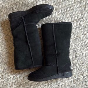 UGG Black Suede Boots